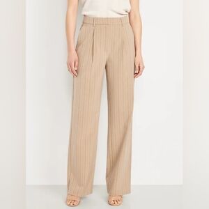 Extra High Waist Taylor Wide Led Trouser Pants